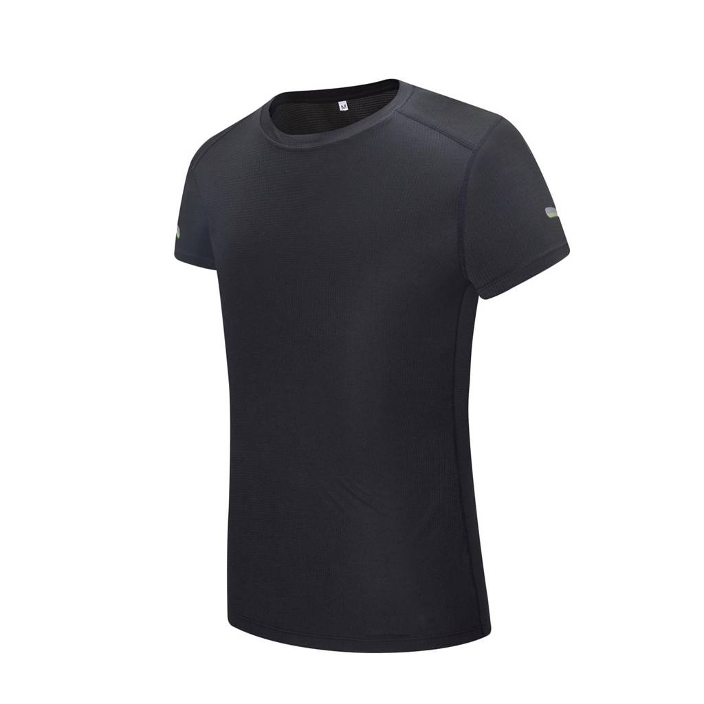 女士運(yùn)動(dòng)系列-圓領(lǐng)簡約時(shí)尚T恤（黑色）