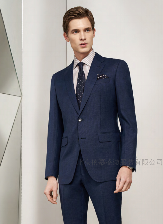 時(shí)尚西服灰色 男西服套裝 定制西服